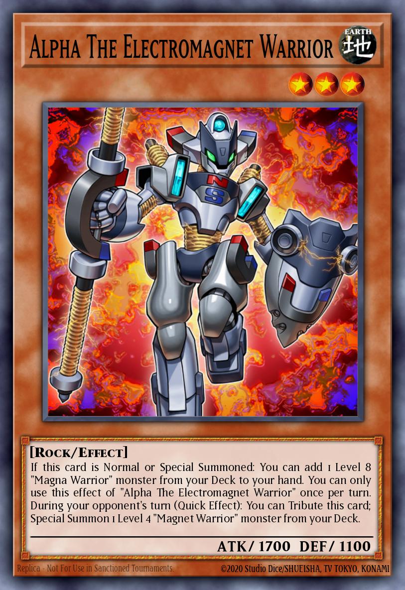 Alpha the Electromagnet Warrior